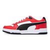 Puma Rbd Game Zapatillas Deportivas Transpirables Duraderas de Caña Baja Zapatillas Unisex Blanco Rojo 386373-20