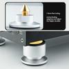 Aluminum Alloy Audio Foot Pad Nail Machine Tripod Silicone Anti-skid Gasket- Pads Speaker Shock Absorber Bracket- Stands