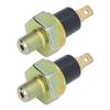 2Pcs Engine Oil Pressure Sensor Male Thread Oil Pressure Transducer for Air Cooled Diesel Engine