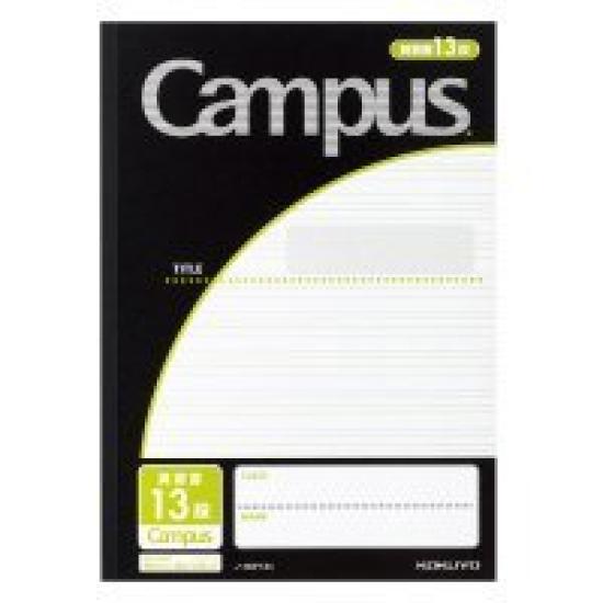 

KOKUYO Campus Notebook Правила изучения английского языка 13 рядов по 10 Semi-B5 (по использованию) (3,5 мм линейка) No-30F13D [Набор книг]