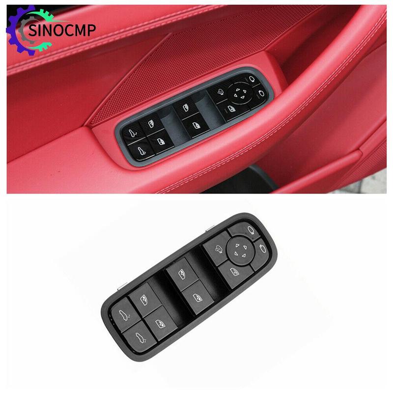 971959858C Left Driver Master Power Window Mirror Control Switch for Porsche Panamera 971 Cayenne 9Y 2017-2022 971959858CHUO