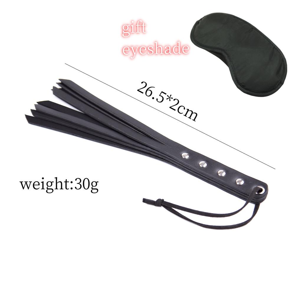 VaHppy Whip Clapping Spanking Tassel Tail 27cm 30g PU Adult Sex Toys SM Stuff Bondage Queen Stage Show CoupleSM Sex Toys