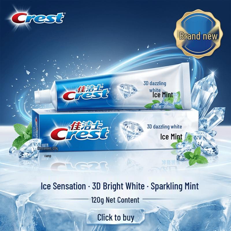 Зубная паста Crest 3D White Ice Mint 120 г