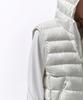 Musinsa Standard [City Leisure] Hooded Light Down Vest [Stone White]