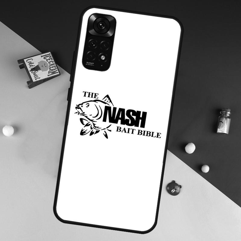 Nash Fishing Logo Case For Xiaomi Redmi Note 10 11 Pro Cover For Redmi Note 12 8 9 Pro 11S 10S 9S 9A 9C 10C