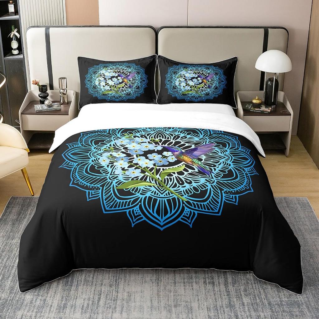 Comforter Boho Exotic S For Teens Adults Queen King Size Lightweight S Retro Bohemian Bedding Sets Bedroom Decor