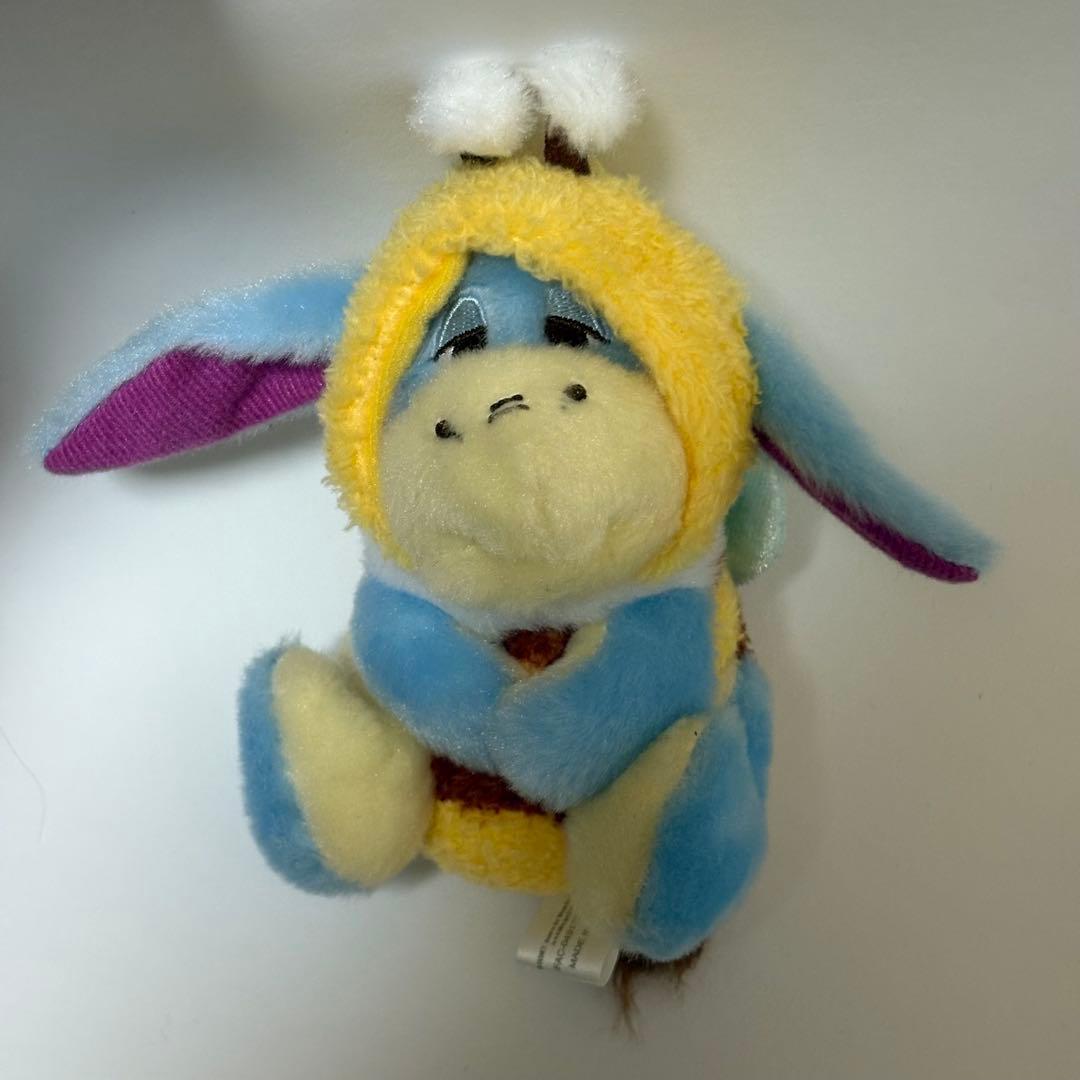 Winnie the Pooh Eeyore Honey Day Bee Plush Keychain