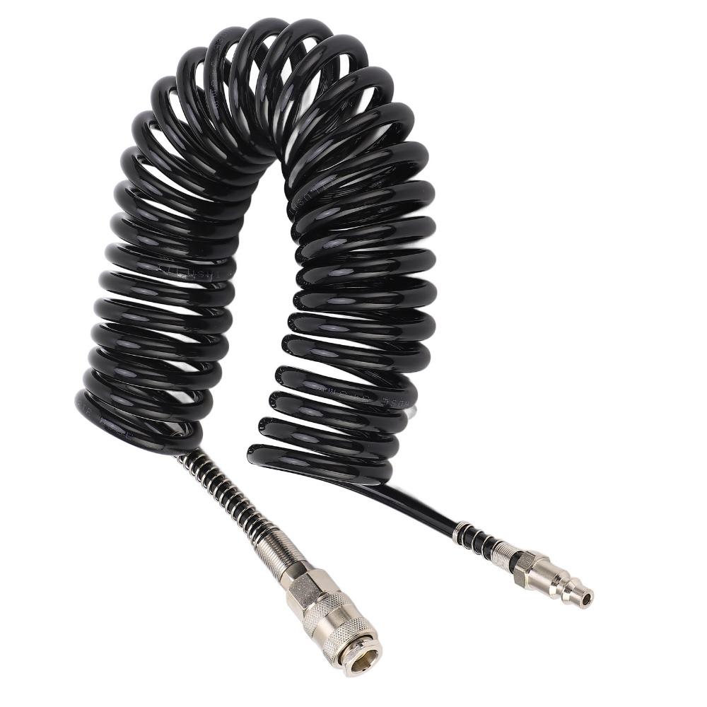Coiled Air Compressor Coil Hose Multiple Size Coiled Air Extension Hose Air Duster Cleaning