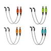 2pcs Carp Fishing Swingers Alarm Swingers Chain Indicator Carp Bites Indicator Fishing Tackle Bites Alarm Bobbins Hanger