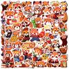 50Pcs Cute Red Panda Graffiti Sticker Kawaii Rare Animals Cartoon Decal Notebook Phone Guitar Skateboard Kid Toys Party Gift