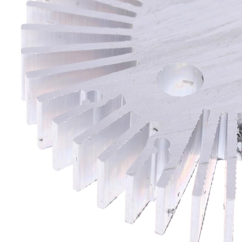 Cob Radiator Diameter 25/37.5/40/48/50/53/60/65/67Mm High Power Led Heatsink Sunflower Solid Radiator Round Alloy Aluminum