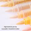 24Colors 24 Colors Acrylic Paint Pens Macaroon Color Watercolor Pen  Wood Glass Fabric Rocks