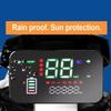 Digital Electric Vehicle LED Display Plastic Instrument Control Panel Speedometer Screen Universal