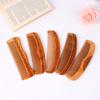 Handcrafted Fine Tooth No Static Peach Wooden Hair Comb Hair Styling Tool Beard Comb