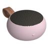 KREAFUNK aGO II Wireless Bluetooth IPX5 Suitable for Bathroom USB (Dusty Pink) Speaker 5.1, Waterproof, Compact, Lightweight, Use,