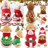 Winter Santa Claus Small Dogs Dog Jacket Christmas Dog Clothes Pet Clothing Puppy Coat