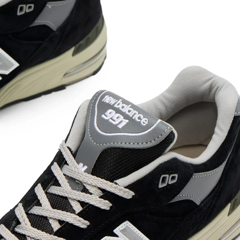 M991PK1 New Balance 991 Made In UK "Black" (Men's)