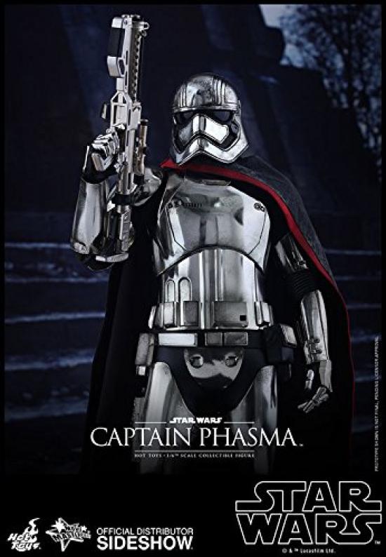 Movie Masterpiece Star The Force Awakens Captain Phasma Scale Plastic Painted Movable Figure Wars 1/6