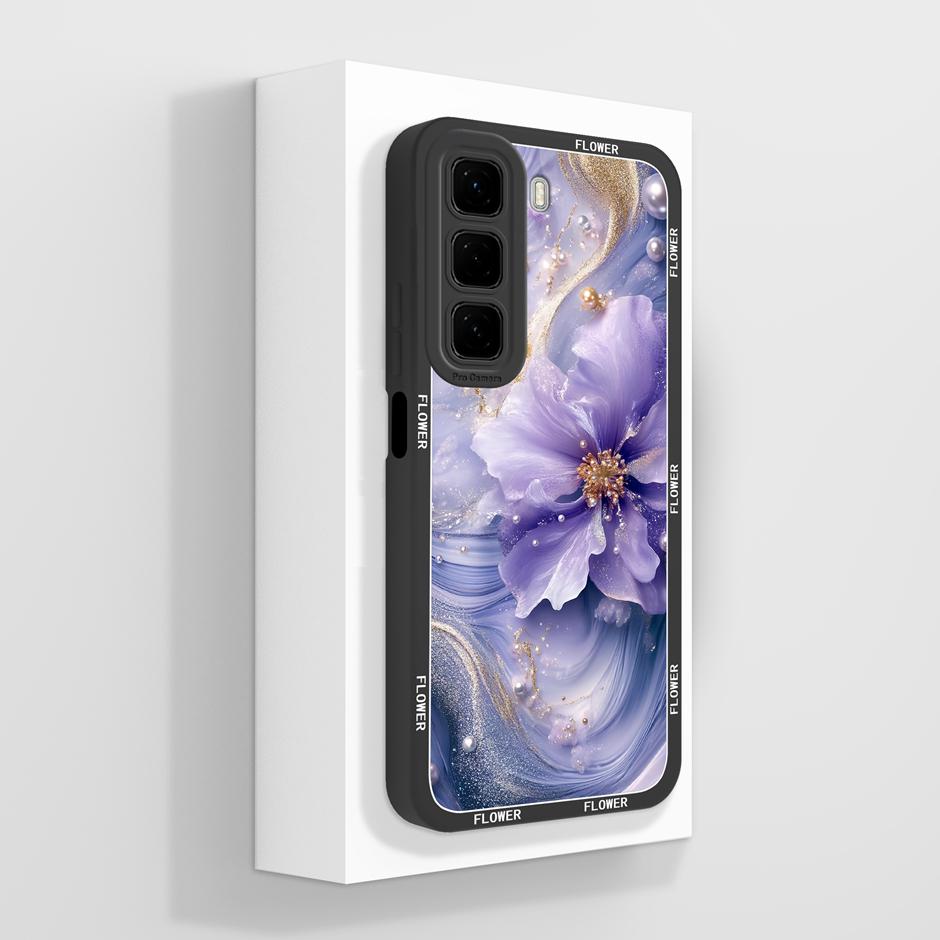 For Infinix Hot50 50i 50Pro 50Pro+ Case Lovely Cat Panda Fall Prevention Unique Phone Cover For Infinix Hot 50 Pro Plus 50i Capa