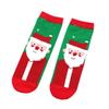Cute Cartoon Mid-calf Cotton Socks With Christmas Elk Snowman And Sock Patterns
