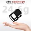 For Insta360 Ace Pro2 Silicone Camera Case with Lens Cap Cover Camera Protector Case Sports Camera Body Cover Camera Accessories