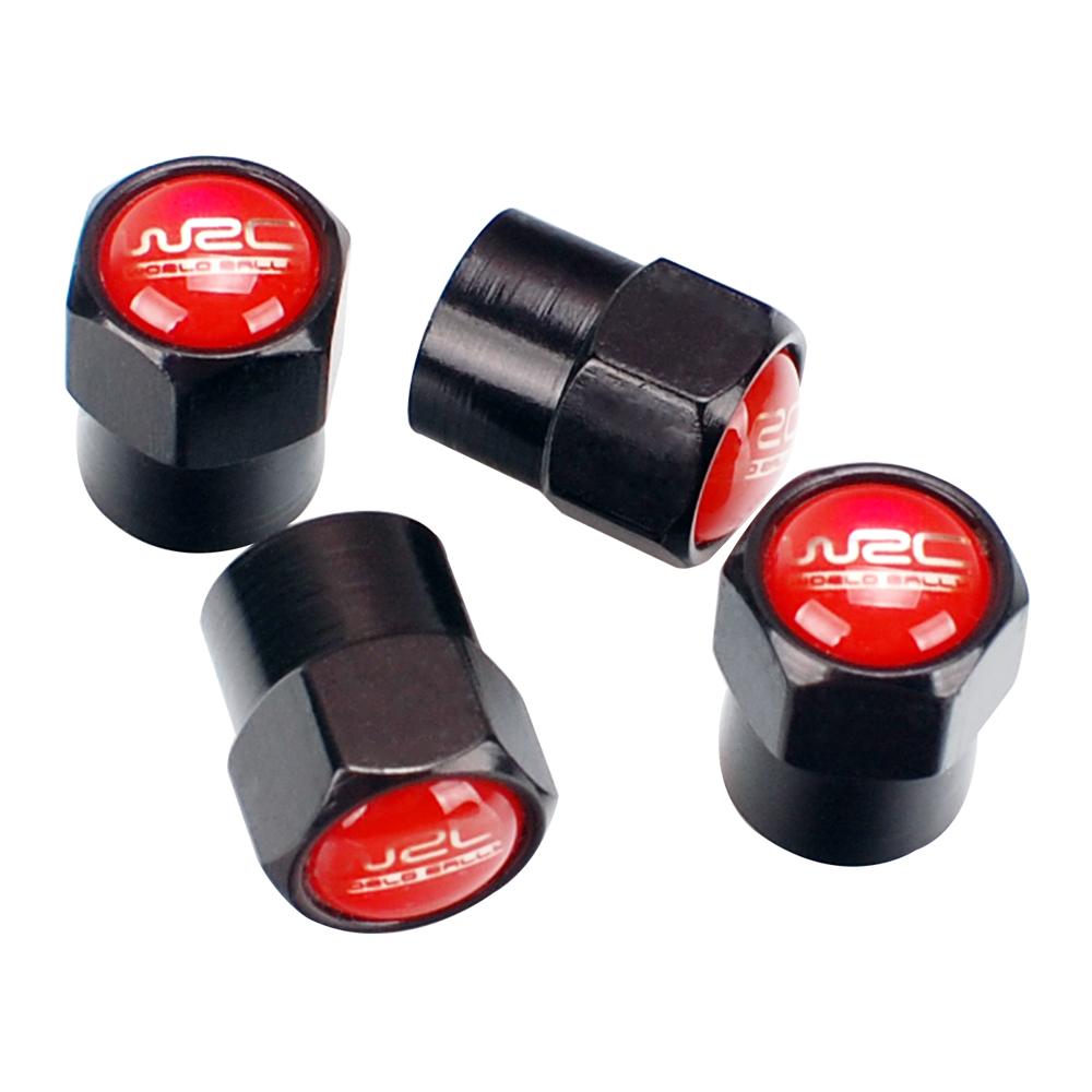 

4pcs Car tire valve cap hexagonal auto parts for Forester xv wrx sti 2010 Legacy Tribecacar WRC Liberty Wheel Stem Cover