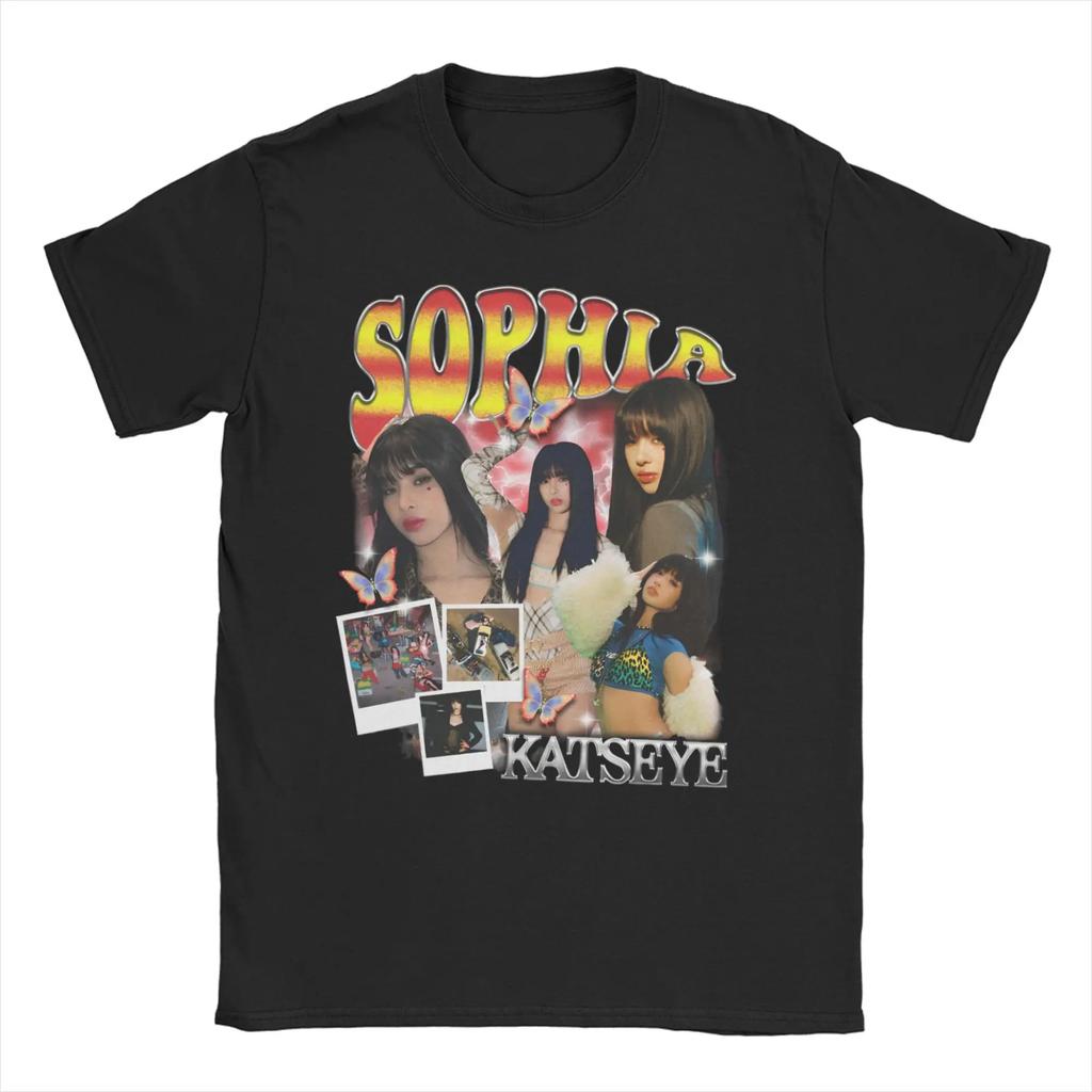 Damska Koszulka Megan Katseye Gnarly Miękka Jest Silna Ubrania z Albumu Krótki Rękaw Okrągły Dekolt T-shirt Koszulki 2026 Nowość