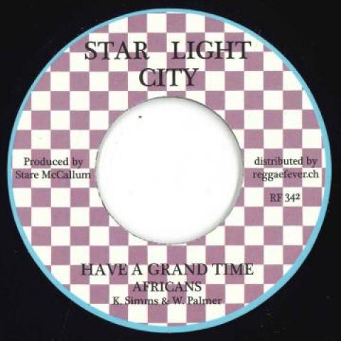 

7inch Record AFRICANS - Have A Grand Time / Version RF342 Star Light City 2021 Europe Reggae, Ska & Dub Used