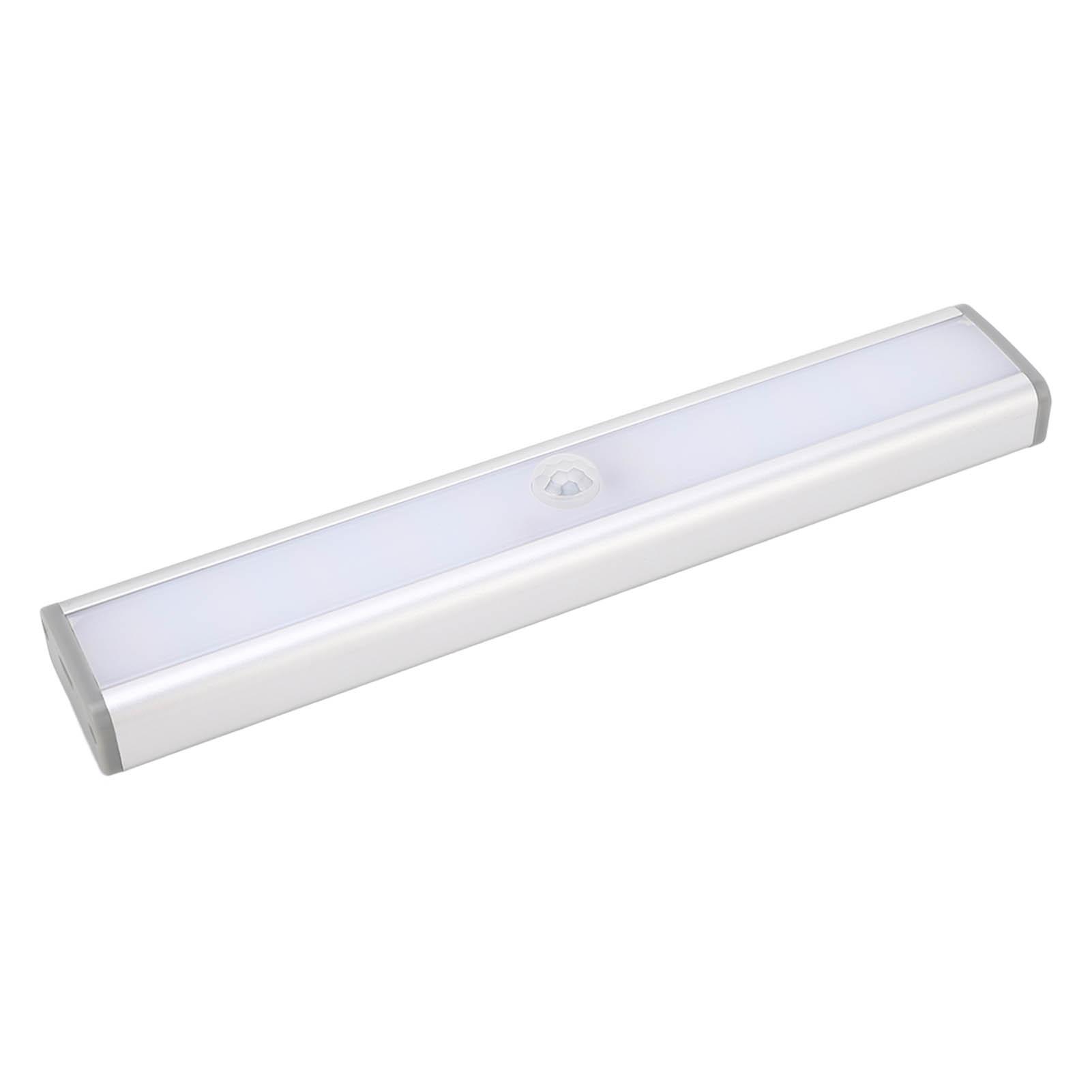 

350LM Human Motion Sensor Lamp White Lighting Magnetic Rechargeable LED Wireless Closet Cabinet Light 30LED