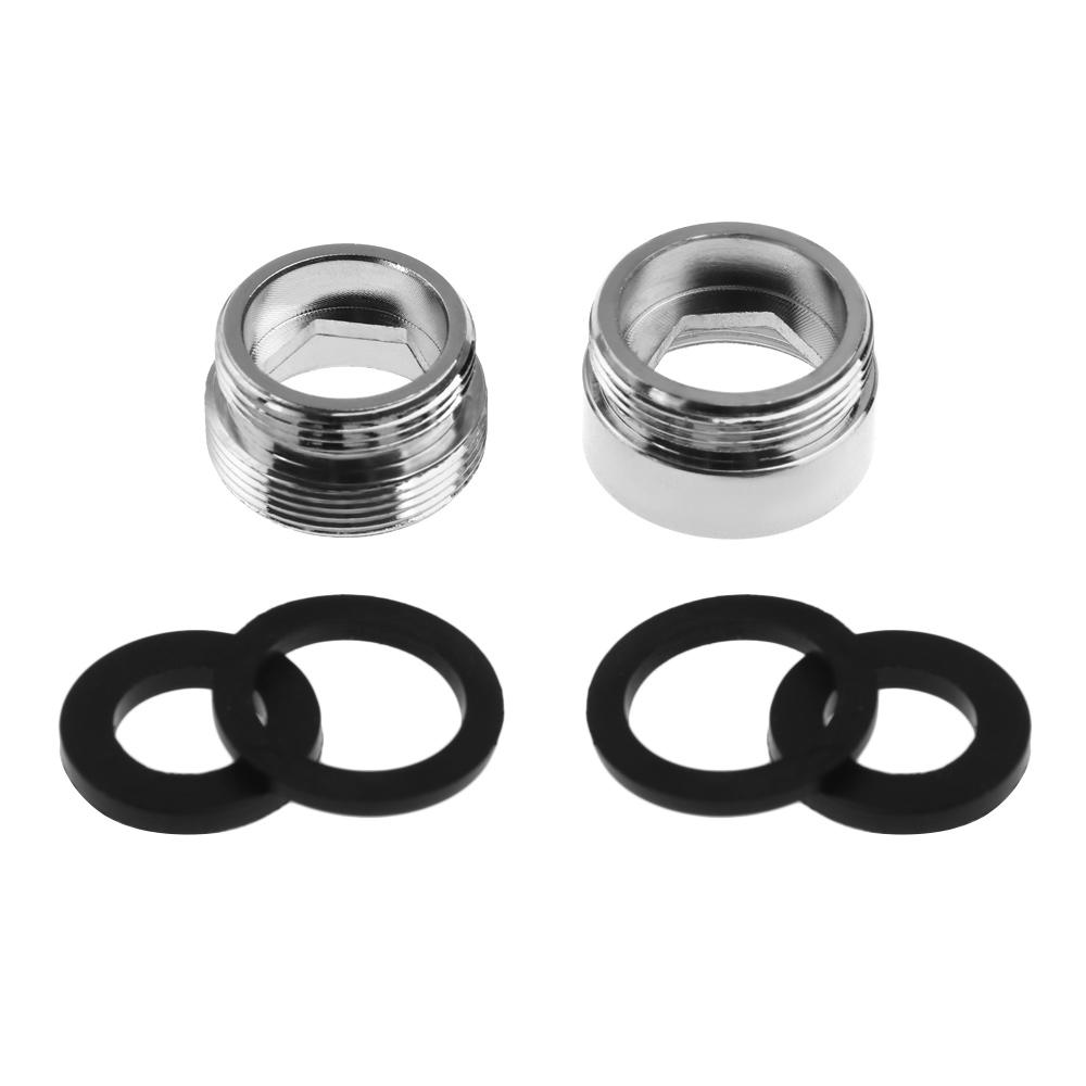 Tap Aerator Connector Kitchen Faucet Metal Outside Inside Thread Water Saving Adaptor 16/18/20/22/24/28/mm To 22mm with Gasket