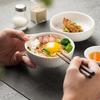 Ceramic Rice Bowl, Hotel Restaurant White Rice Bowl, Soup Bowl, Household 4.5-Inch Breakfast Porridge Bowl, Noodle Bowl