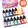 20 Colors Candle Dyes Pigment Scented Liquid Colorant Pigment Candle Mold Soap Coloring Handmade Crafts Resin Pigment