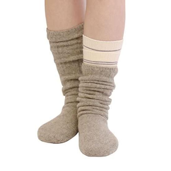 Kurashikinu Silk and Wool Natural Suitable for Sensitive and Dry Made in Silk Wool Layered Size Chill-Relief Socks, Materials, Unisex, Skin,