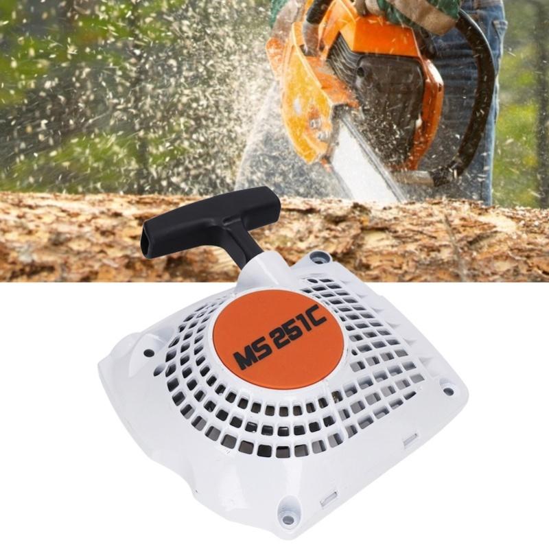Trekkstart-sett Kjedesagstarter Erstatning Hagekjedesag Tilbehør For STIHL MS251C