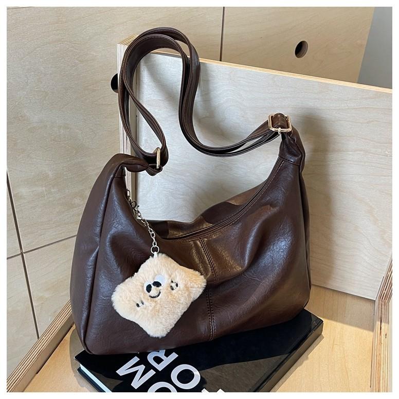 IELGY Ladies Messenger Bag Large Capacity Retro Tote Bag Commuter