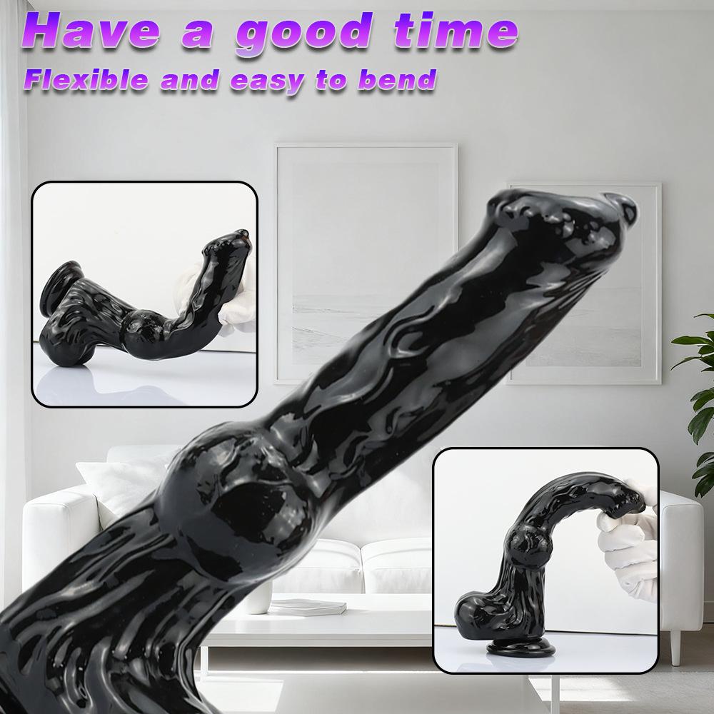 Alien Cross-Dressing Dildo Realist și Dop Anal pentru Femei