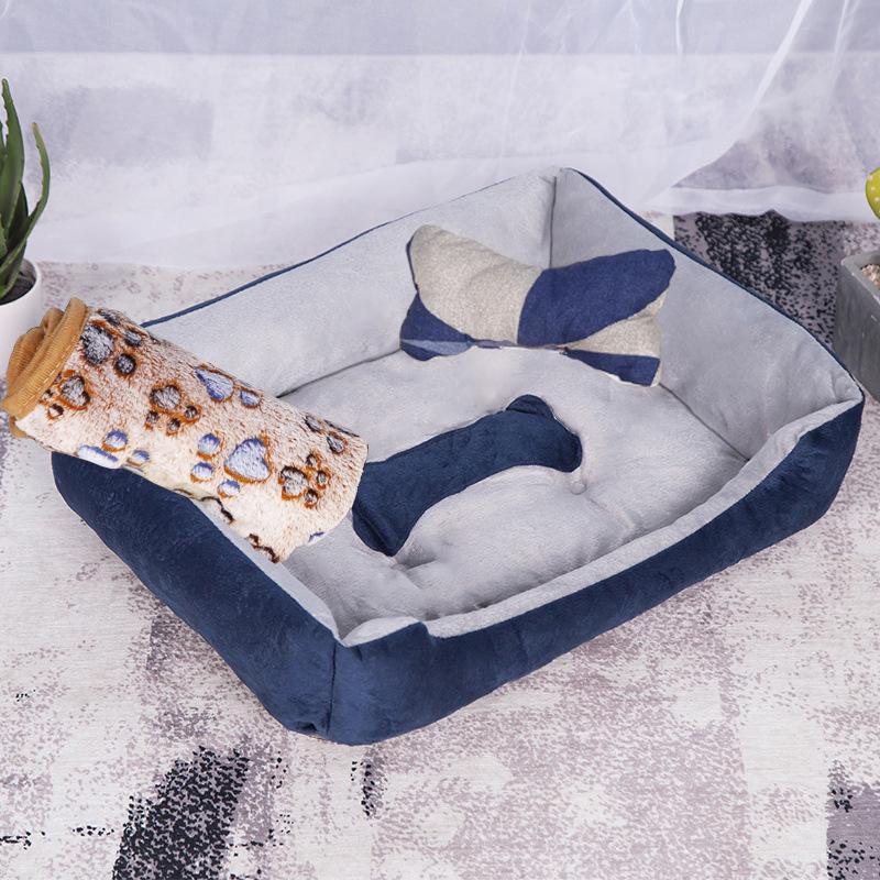 Four Seasons Universal Pet Nest: Warm Cushion for Large Dogs & Cats