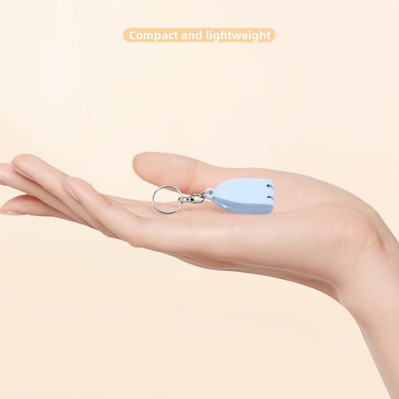 Mini Cute Keychain Nail Clippers Portable Foldable Fingernail Clippers, Small Manicure Tools for Home Use, Assorted Col