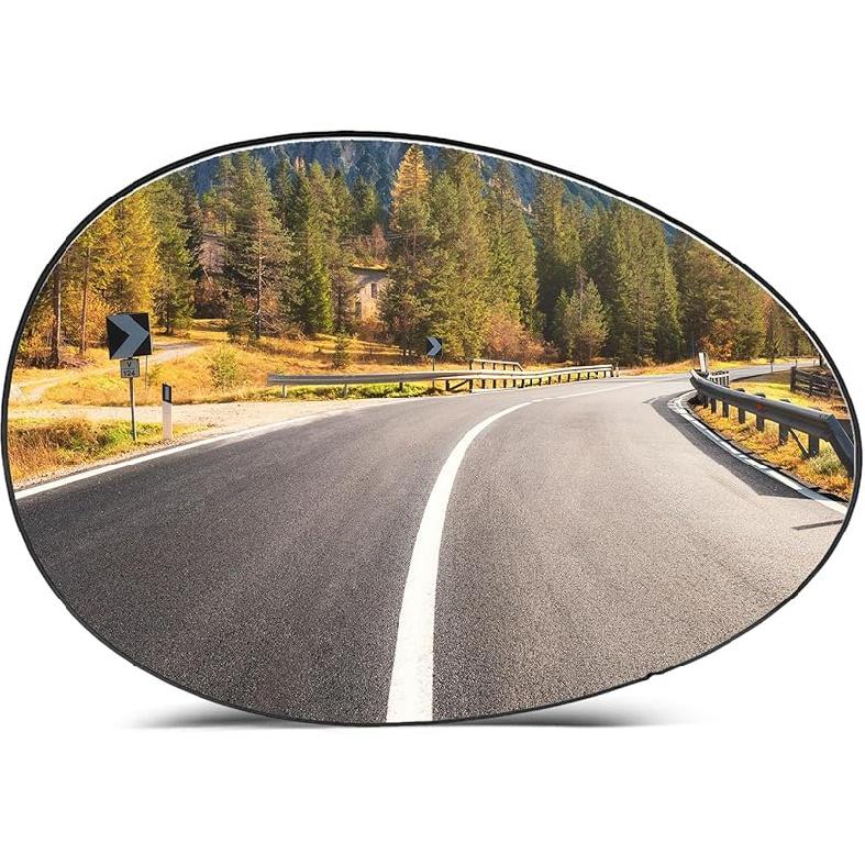 SCITOO Driver Side Mirror Glass For 2003-2007 For Cadillac Escalade, For Chevy Avalanche, Silverado Suburban Tahoe, For GMC Sierra Yukon Left Heat