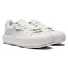 Li Ning Puff Platform Wszechstronne Wygodne Proste Antypoślizgowe Niskie Trampki Damskie Białe Szare AZGU012-1
