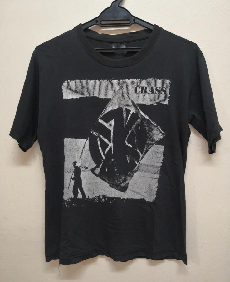 CRASS band PUNK  Black Tee Cotton Adult Shirt S-5XL WA379 Unisex T-Shirt XXL