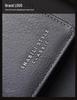 Men's High-End Casual Zipper Wallet - Short, Large Capacity, Multifunctional Billfold & Coin/Card Holder.