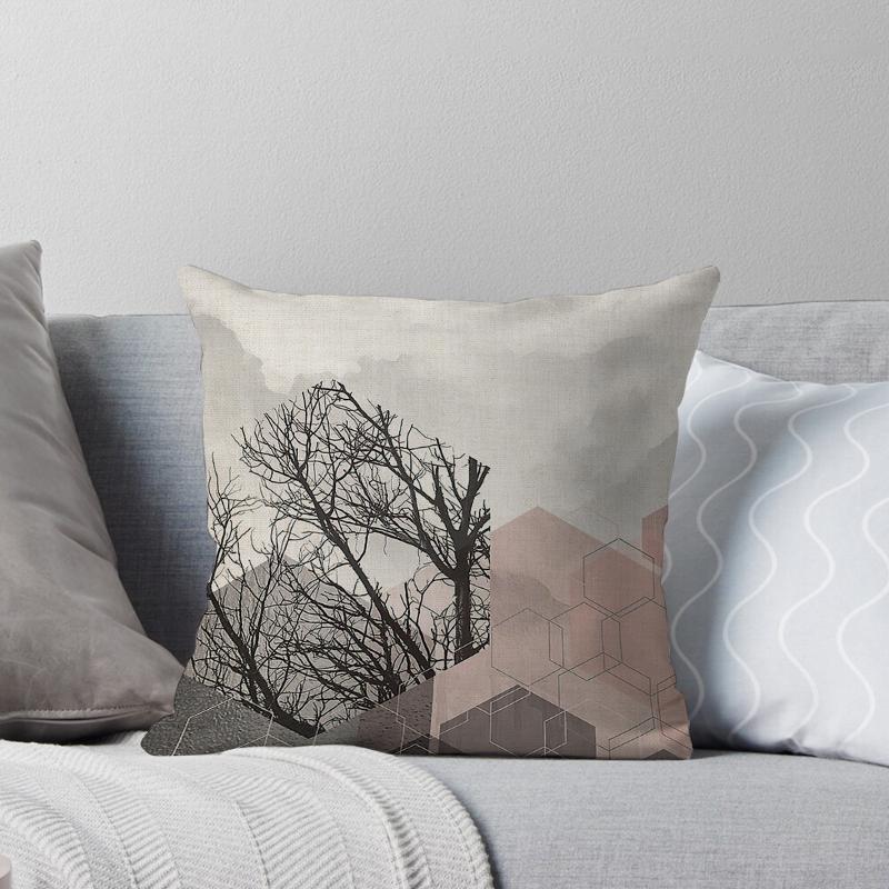 House Decorative Home Pillowcase for Sofa Cushion Cover Modern 45*45 Nordic 40*40cm 40x40cm 50x50 Living Room Abstract 60x60