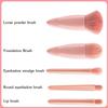 Mini Makeup Brushes Set Mirror Soft Fluffy for Cosmetics Foundation Powder Eyeshadow Kabuki Blending Makeup Brush Beauty Tool