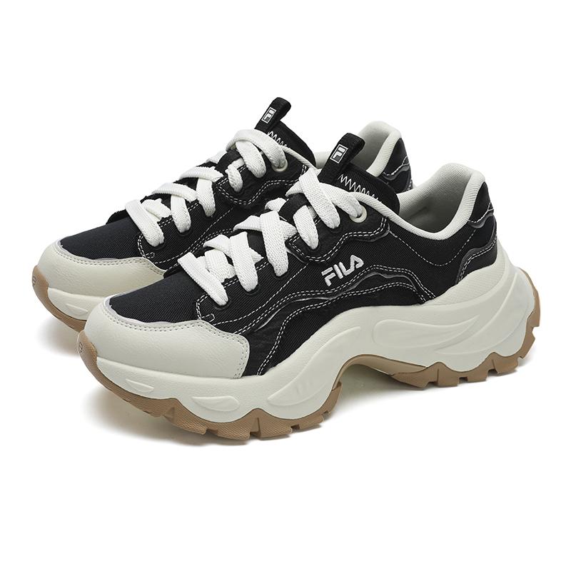 Fila Sofia 4 Fishbone Shoes Versatile Trendy Fashionable Comfortable Shock Absorbing Wear Resistant Low Top Casual Shoes Women Sneaker F12W521301FBW