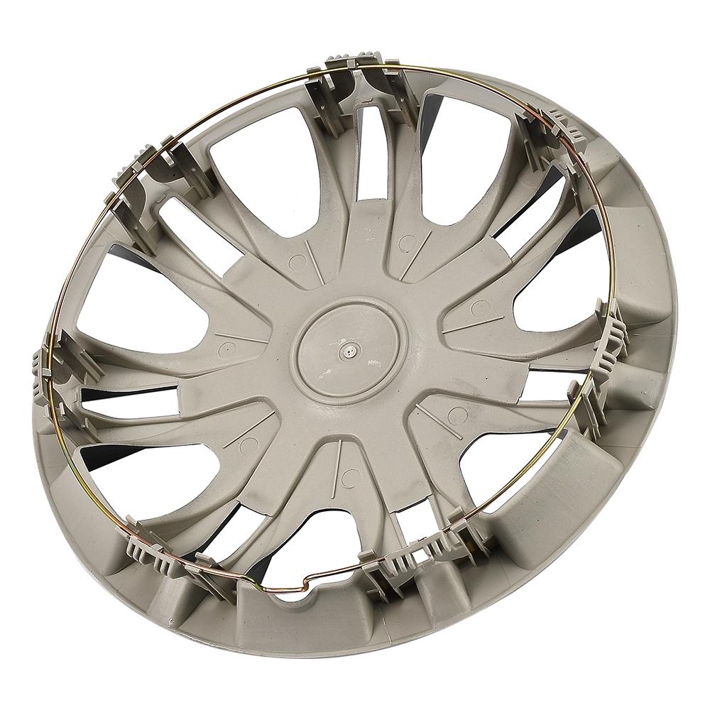 4pcs/set 12 Inch Car Wheel Hub Caps for Most Iron Rims, Wieldoppen Car Wheel Rim Trim Cover Decorative Wheel Cover ABS Material