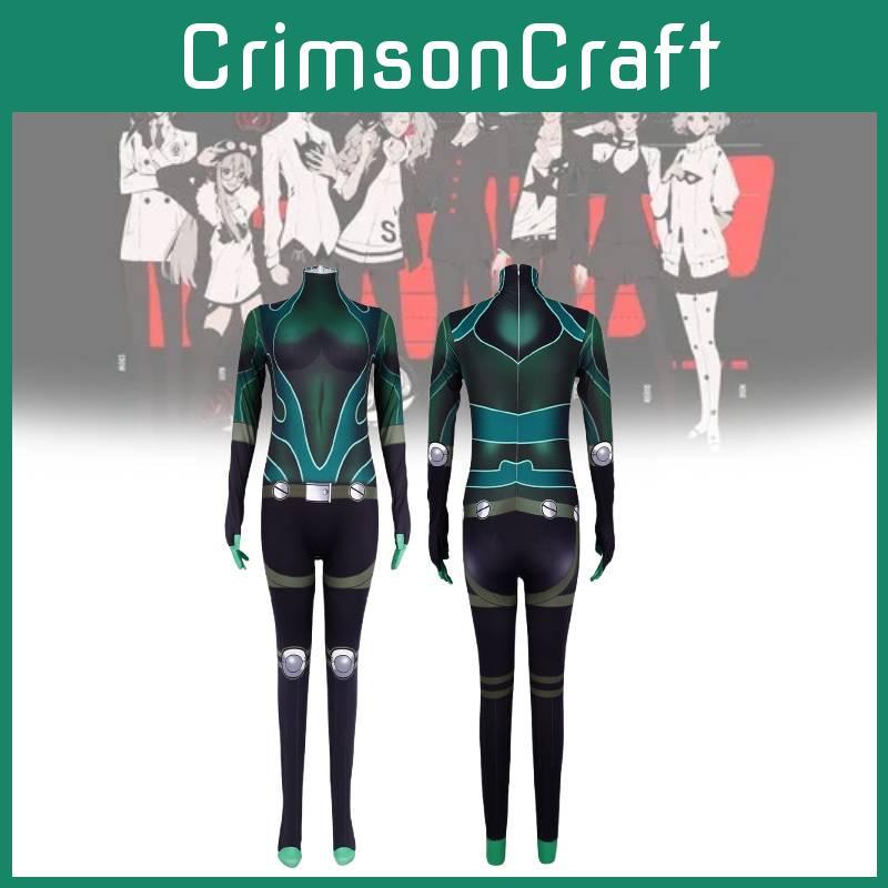 Cosplay 5 Persona Costume Jumpsuit Animation Virtual Characters Halloween Party