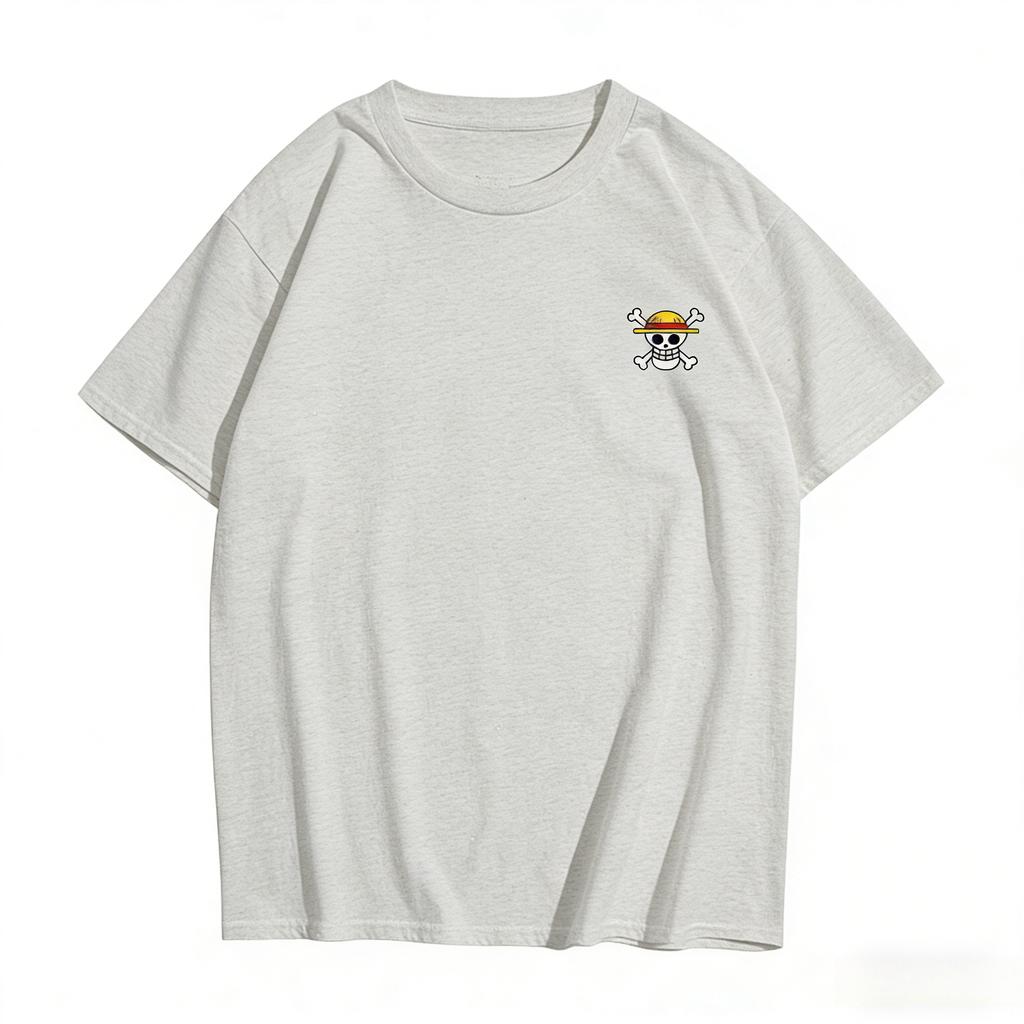 Anime Printed Cotton T-shirt Men's Women's Summer Fashionable Comfortable Soft Breathable Summer Loose Sports Leisure Cotton T-shirt