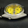 AUTOMATIC 7009A VINTAGE SEIKO 5 JAPAN MENS GOLDEN COLOR DIAL WATCH A701665-5 R206c-a701665