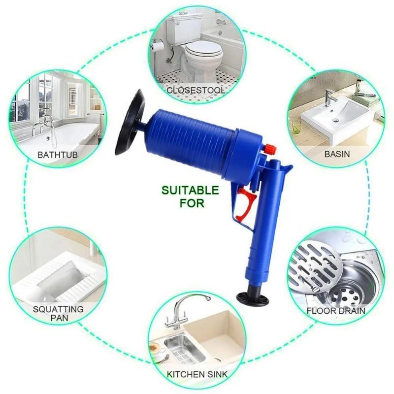 Drip Tube Pressure Drainage Cleaner, Sewer Cleaning Brush, Kitchen Toilet Dredging, Plunger Basin, Pipe Blockage Removal Tool